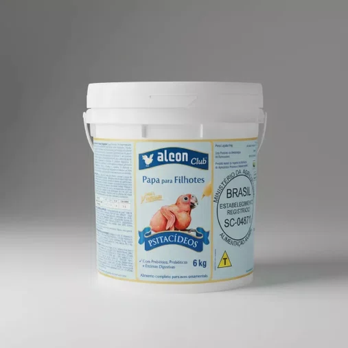 ALCON CLUB PAPA P/ FILHOTES PSITACIDEOS 6KG