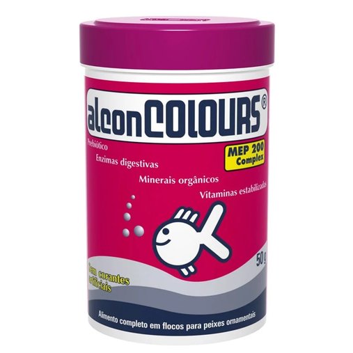 Ração Alcon Colours para Peixes 50g