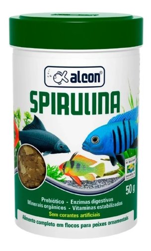 ALCON PEIXE SPIRULINA FLAKES 50G