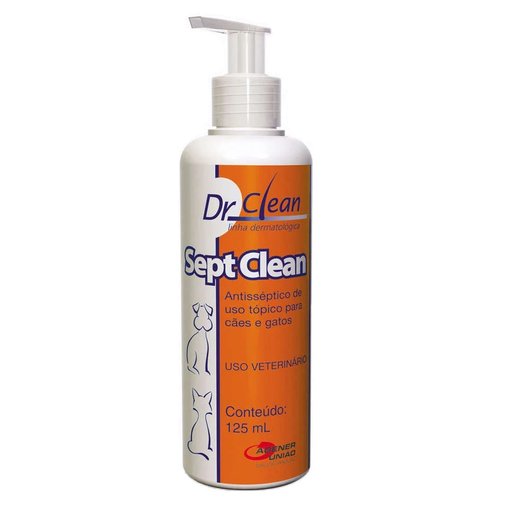 Antisséptico Agener União Dr. Clean Sept Clean 125ml