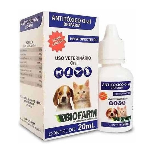 ANTITOXICO ORAL 20ML BIOFARM