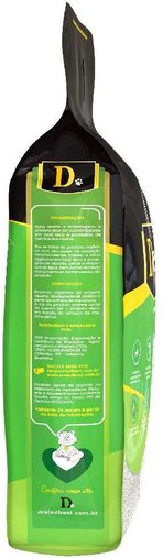 Areia Higiênica Dbest Fina para Gatos 2Kg
