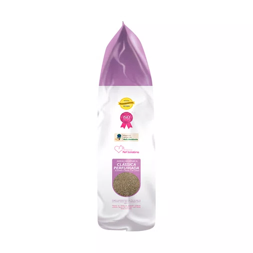 Areia Higiênica ProGato Classica Perfumada Graos Peq para Gatos 4Kg