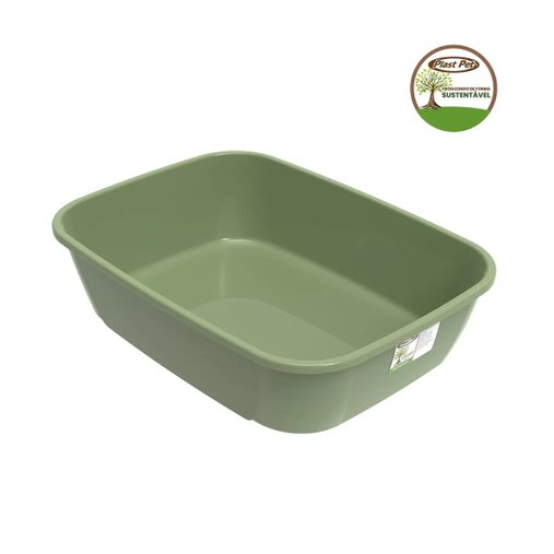 Bandeja Higiênica Plast Pet Cat Light Eco Mix para Gatos