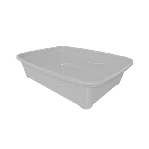 BANDEJA HIGIENICA CLASSIC EXPORT CINZA FURACAO PET
