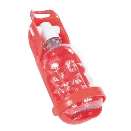 BEBEDOURO PET DRINKS 300ML VERMELHO PLAST PET