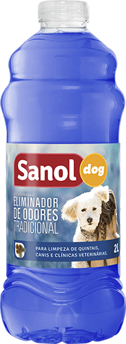 SANOL DOG ELIMINADOR DE ODOR NEUTRO AZUL 2L