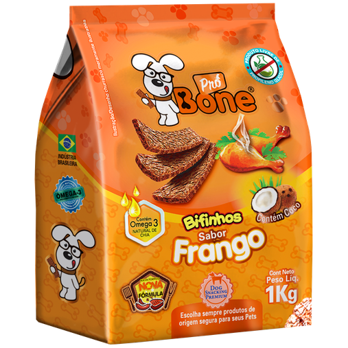 BIFINHO FRANGO 1KG REFIL PRO BONE