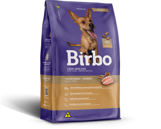 Ração Birbo para Cães Adultos Sabor Frango 15Kg