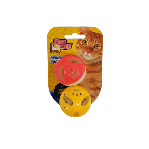 BRINQUEDO CAT BOLINHA FISH PAW BOM AMIGO