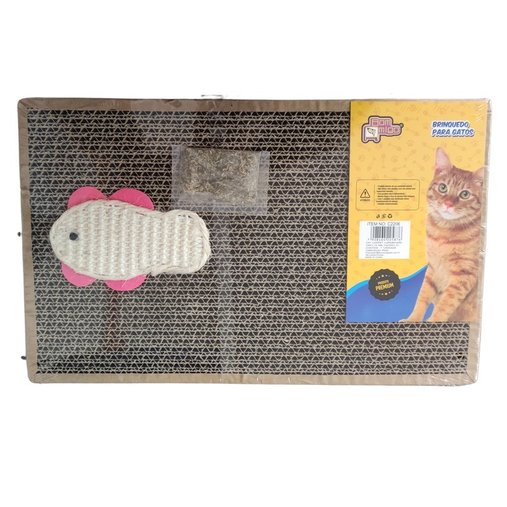 BRINQUEDO CAT CARPET CARDBOARD BOM AMIGO