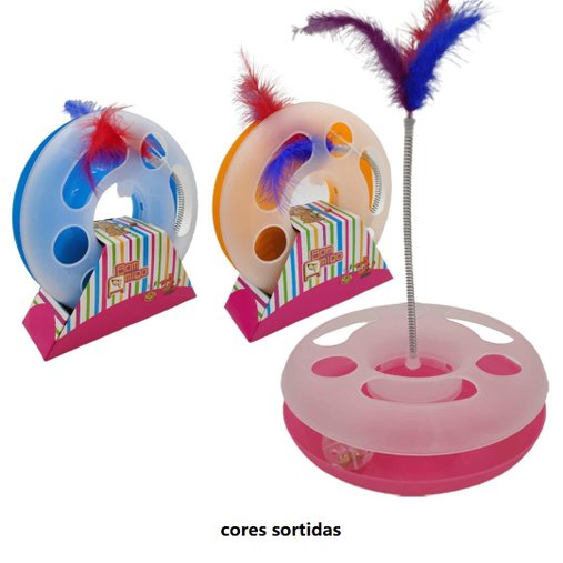 BRINQUEDO CAT CIRCLE CIRCUITO DIVERTIDO BOM AMIGO