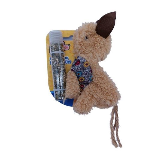 Brinquedo Bom Amigo Cat Quyon com Catnip para Gatos