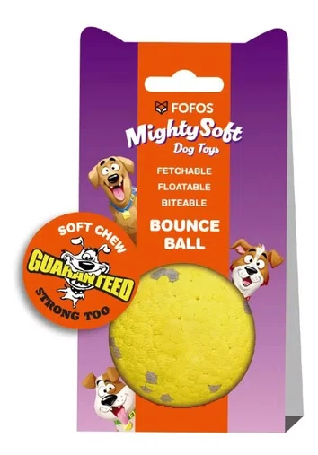 Brinquedo Fofos Bola Amarela para Cães e Gatos