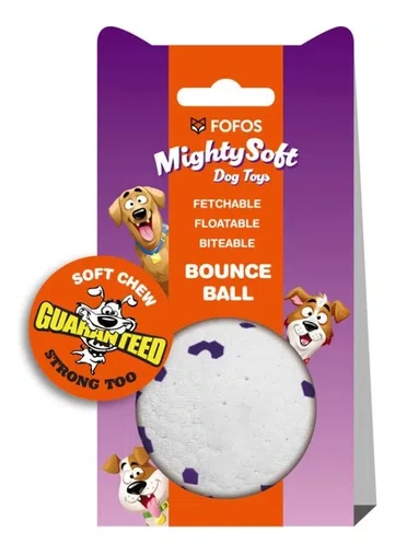 Brinquedo Fofos Bola Branca Super Leve para Cães e Gatos