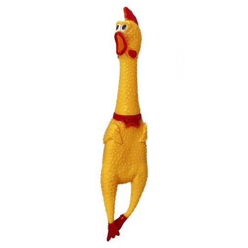 BRINQUEDO FRANGO SONORO P 18CM