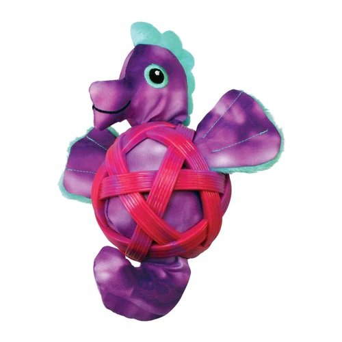 BRINQUEDO KONG SEA SHELLS SEAHORSE SMALL/MEDIUM