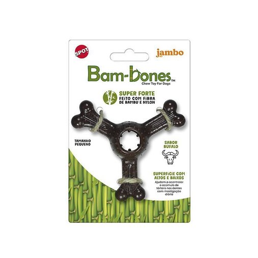 Brinquedo Jambo Pet Mordedor Bam-Bones Triplo P para Cães