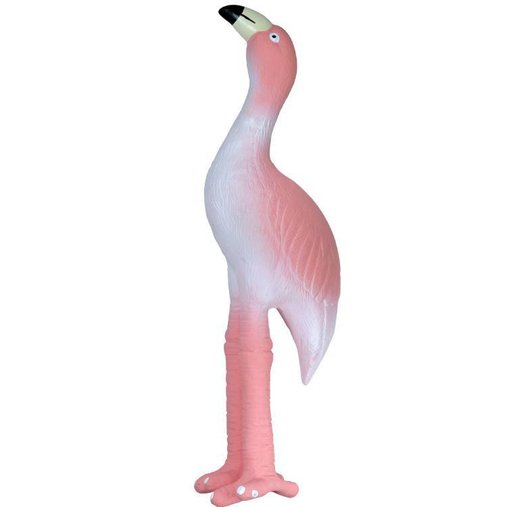 Brinquedo Jambo Pet Mordedor Látex Top Flamingo Rosa para Cães