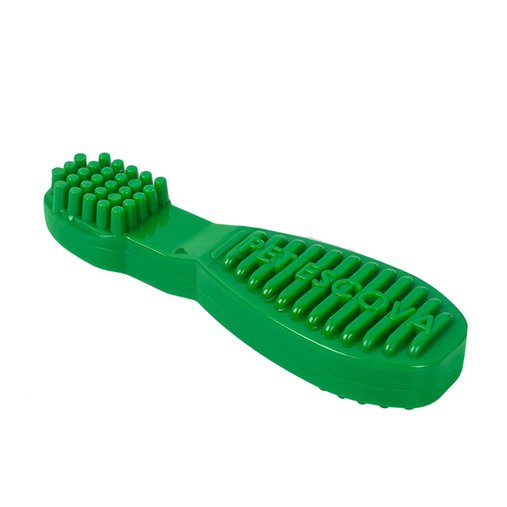 BRINQUEDO MORDEDOR PET ESCOVA G VERDE PETGAMES