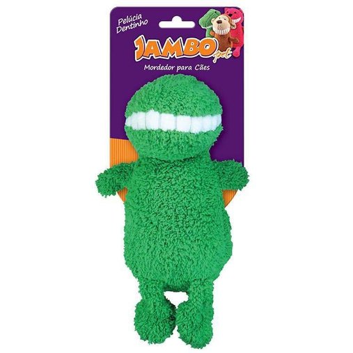 BRINQUEDO PELUCIA DINOSSAURO DENTINHO JAMBO
