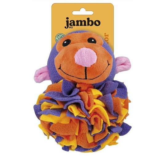 BRINQUEDO PELUCIA FELTRO INTERATIVO MACACO JAMBO PET