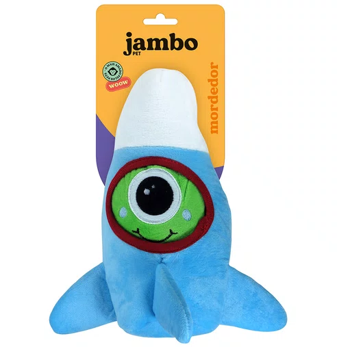 BRINQUEDO PELUCIA GALAXIA FOGUETE AZUL JAMBO PET