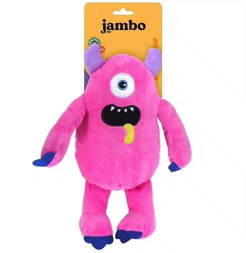 BRINQUEDO PELUCIA GALAXIA MONSTRO ROSA JAMBO PET