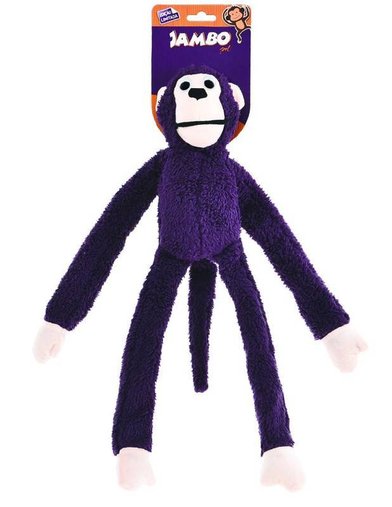 BRINQUEDO PELUCIA MACACO LIMITED ROXO JAMBO PET