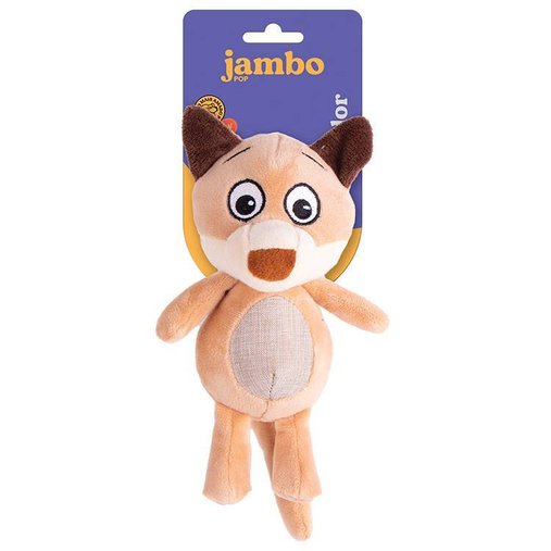 BRINQUEDO PELUCIA POP BICHO RAPOSA JAMBO PET