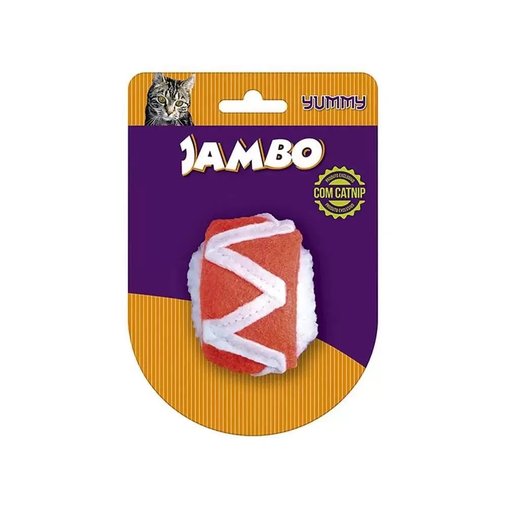 Brinquedo Jambo Pet Sushi com Catnip para Gatos