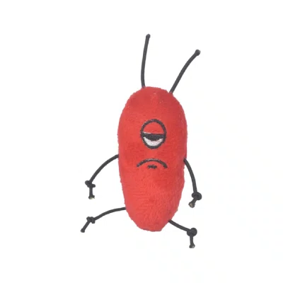 BRINQUEDO PLANKTON PARA GATO VERMELHO GREAT PETS