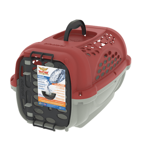 CAIXA TRANSPORTE PANTHER N1 VERMELHO PLAST PET