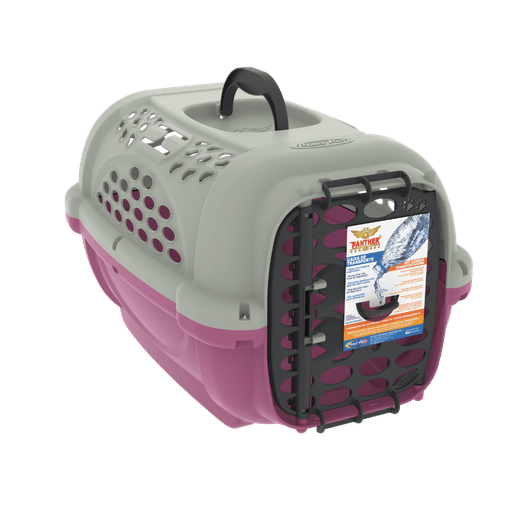 CAIXA TRANSPORTE PANTHER N2 ROSA PLAST PET