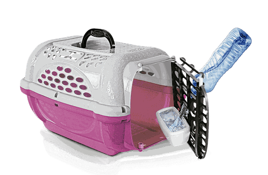 CAIXA TRANSPORTE PANTHER N3 VERMELHA PLAST PET