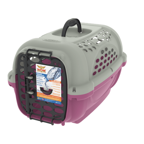 CAIXA TRANSPORTE PANTHER N5 ROSA PLAST PET