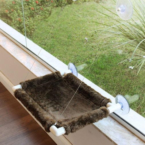 CATBED M PELUCIA CHOCOLATE GATTON