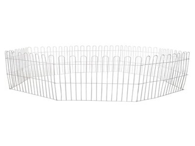 CERCADO MOLAS GALVANIZADO 43CM 8PC UNIPET