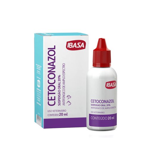 Suspensão Oral Antifúngica Ibasa Cetoconazol 20% 20ml
