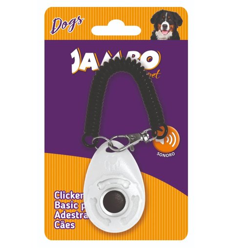 CLICKER BASIC PARA ADESTRAMENTO BRANCO CHALESCO