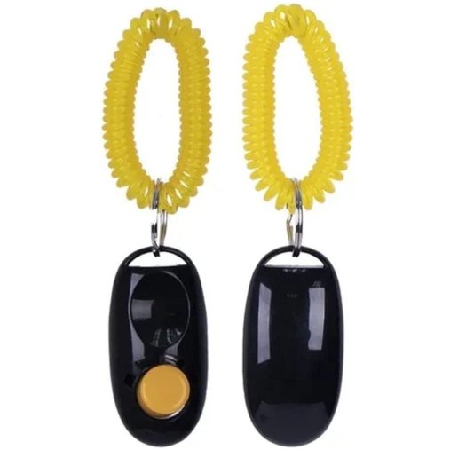 Clicker de Adestramento Jambo Pet Pop Preto