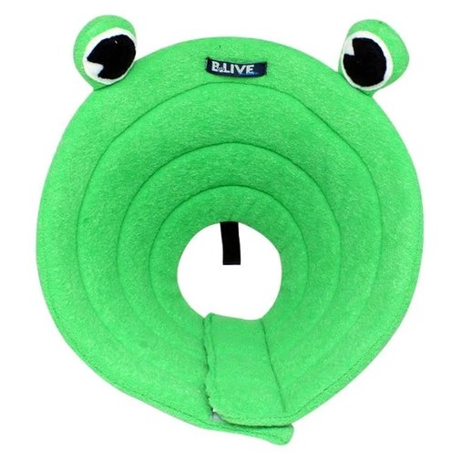 Colar Elizabetano B.Live Confort N4 Sapo Verde para Cães