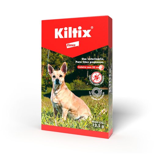 Coleira Anti Carrapatos e Pulgas Kiltix para Cães P
