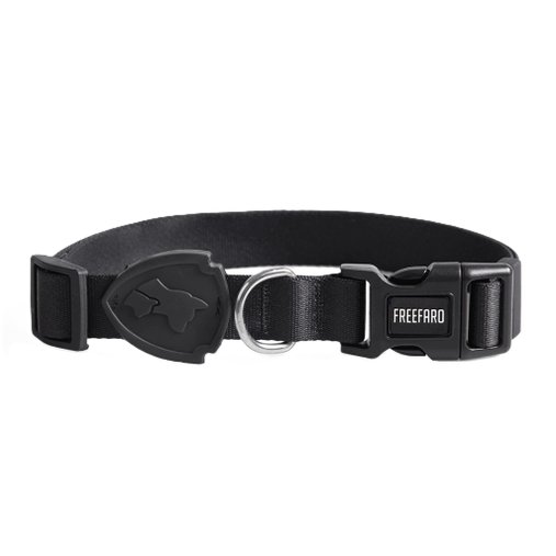 Coleira Freefaro Darkest Preto para Cães P