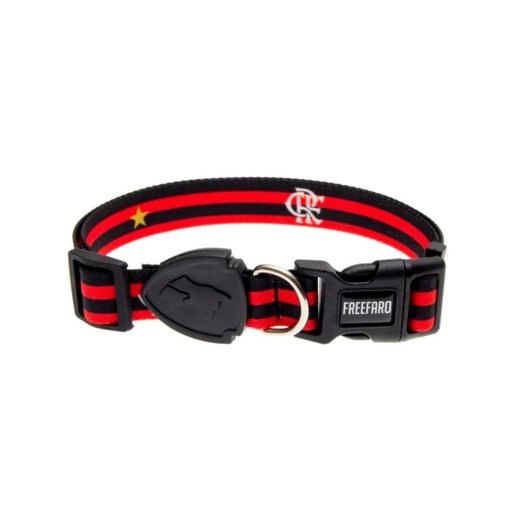 Coleira Freefaro Flamengo para Cães PP