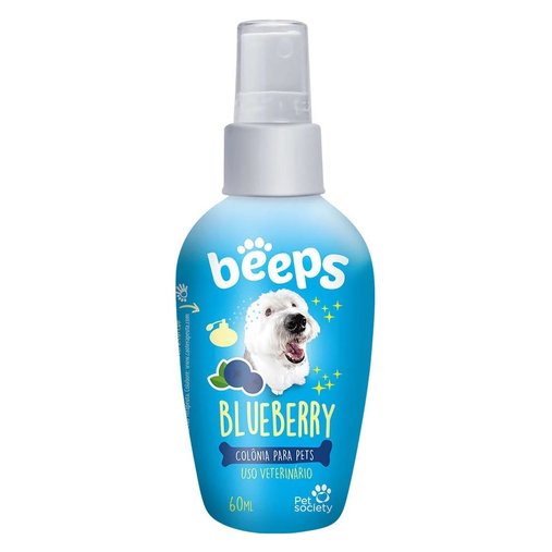 Colônia Beeps Blueberry para Cães e Gatos 60ml