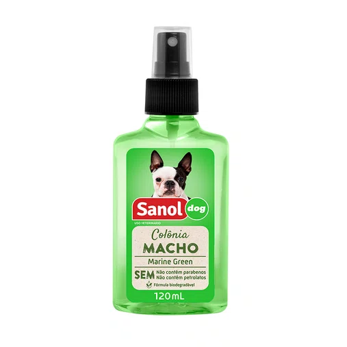 Colônia Sanol Dog Macho para Cães e Gatos 500ml