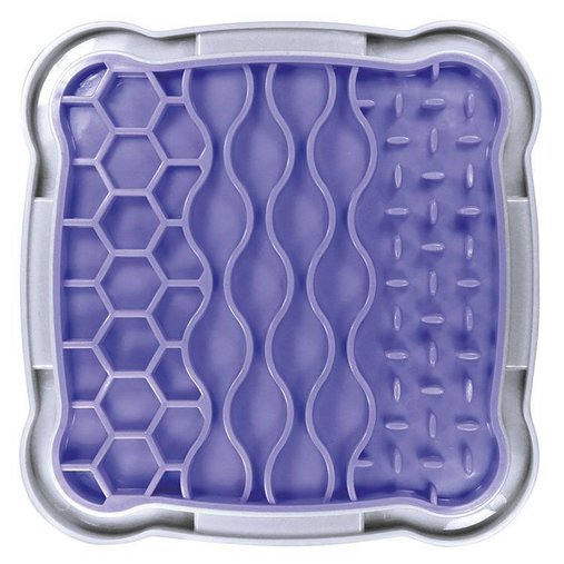 Comedouro Lento Jambo Pet Lick Mat Tapete de Lamber para Cães