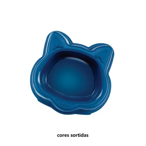 COMEDOURO ZOOPLAT FACE CAT 130ML PLAST PET