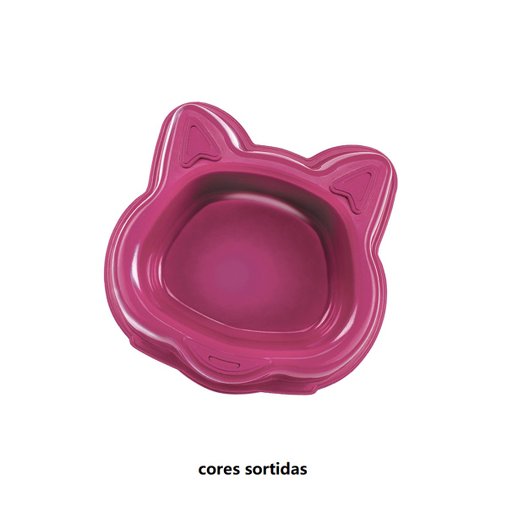 COMEDOURO ZOOPLAT FACE CAT 130ML PLAST PET